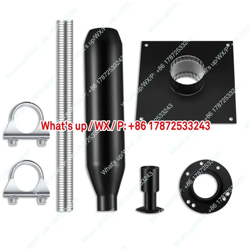 Generator Expansion  Kit with Insulated Through-Wall Mounting Plate for Safe Exhaust