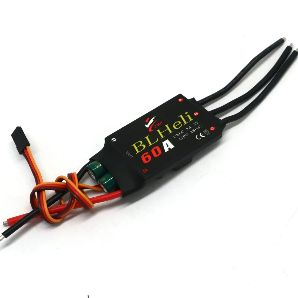 BLHeli Brushless ESC 12A 20A 30A 40A 50A 60A 80A with UBEC for Quadcopter Aircraft Model Fixed Wing Multi-axis DIY FPV RC Drone