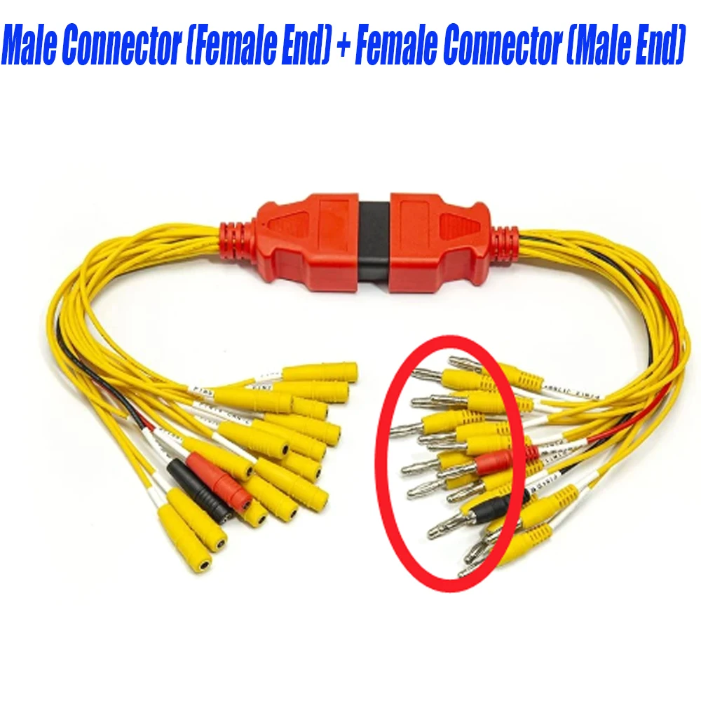 OBD Universal Jumper Cable Auto Diagnostic Adapter Wire For DTS Car Mechanic ECU Test Tool Universal OBD2 Jumper Cable view 6