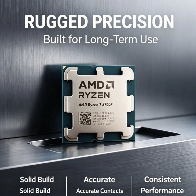 Processador AMD Ryzen 7 8700F | 8 Núcleos 16 Threads AM5