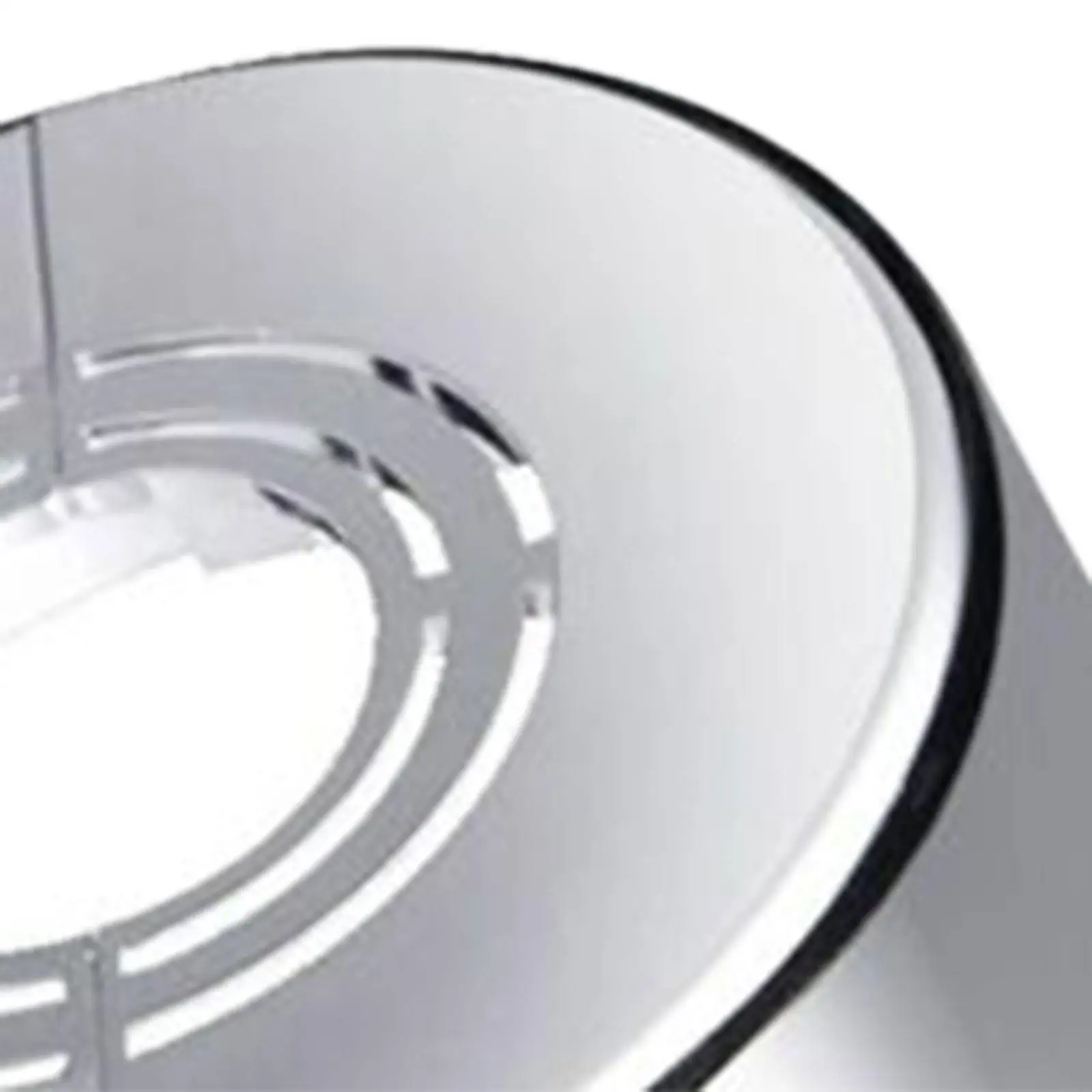 Round Pipe Cover Wall Mounted Decor ABS Split Flange Escutcheon for Bathroom Kitchen Utility