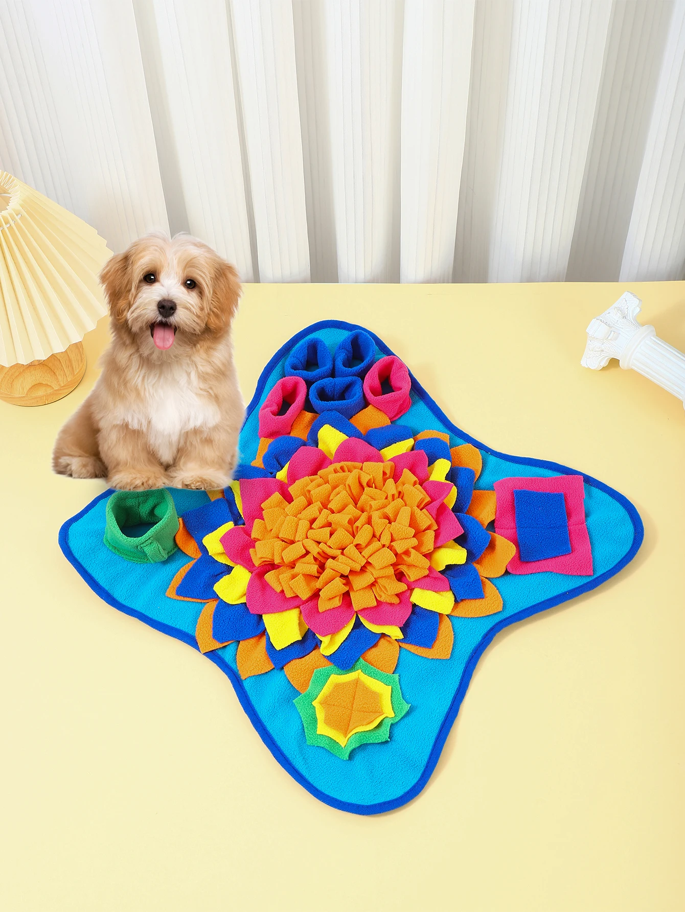 Good  quality Pet Snuffle Mat for Dogs,Interactive Feed Puzzle for Boredom Comfort and softness