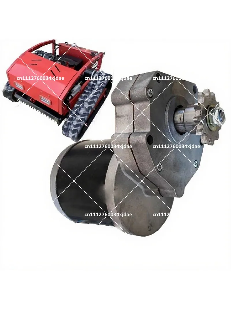 12V 24V 600W DC Brushed Motor Electric Lawn Mower Grass Cutter for Garden Yard