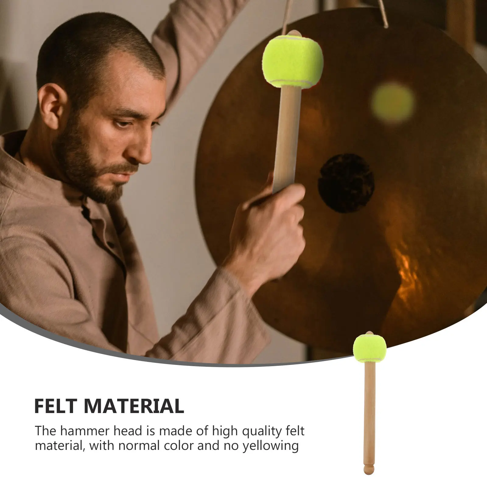 

Drumsticks Wood Percussion Sticks For Snare Drum Mallets Instrument Parts Music Tool Accessory