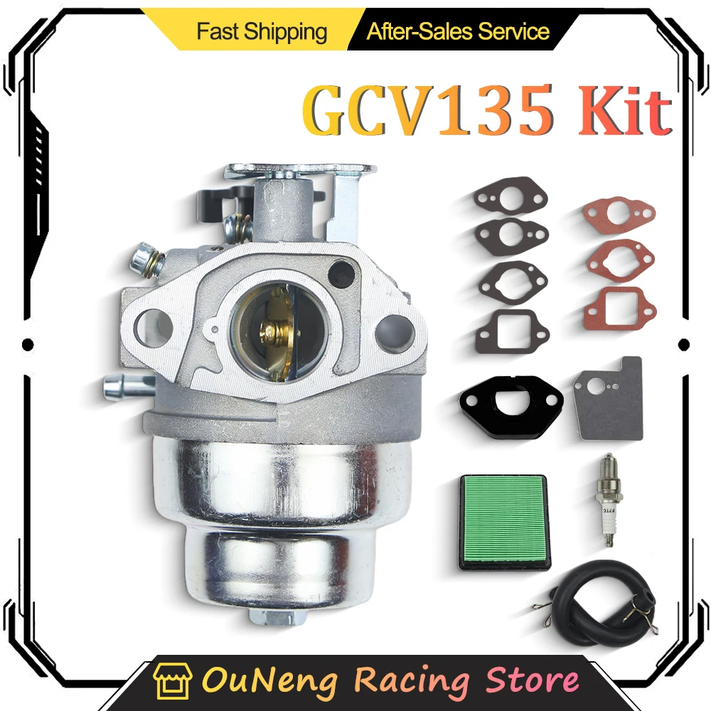 

Carburetor Air Filter Gasket Kit for Honda GC160 GCV160 GCV135 GC135 GCV190 HRB216 HRS216 HRR216 HRT216 HRZ216 Engine