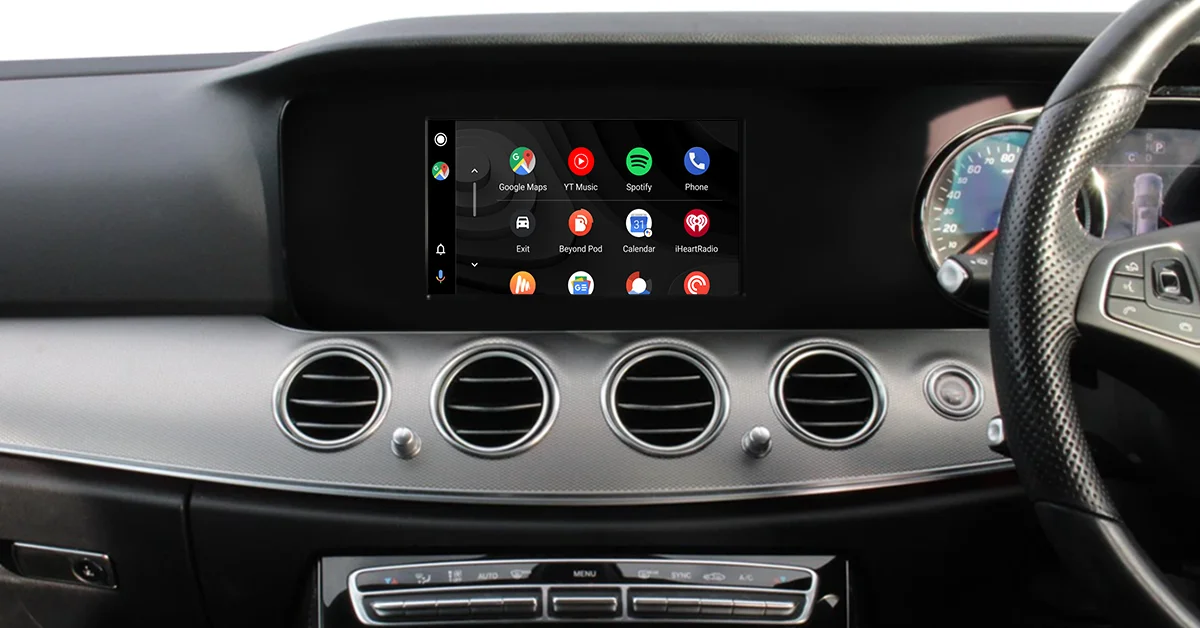 ODTOPCAR CarPlay adaptor nirkabel untuk Mercedes E Class C213 autdroid Auto navigasi Apple dengan layar sentuh 8,4 inci layar penuh