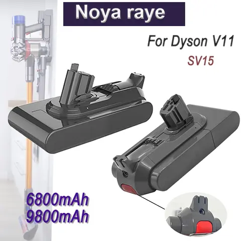 6800/9800mah 100% NUOVA Batteria ricaricabile per Dyson V11 V15 DT Abs SV15 V11 Animale Assoluto Fluffy Cordless Aspirapolvere