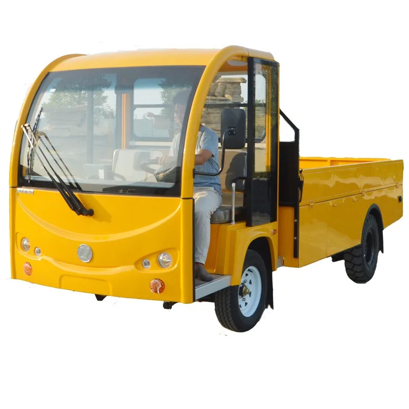 four-wheeler electric tricycle pulling goods