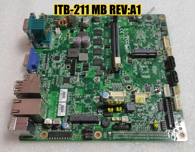 1pc ITB-211 MB REV:A1 industrial control motherboard 19A6B211101-01 tested OK
