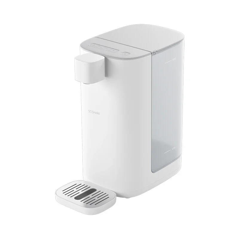 

SCISHAR 2200W hot water dispenser warm water instant hot water dispenser 4 temperature LED lights 3L