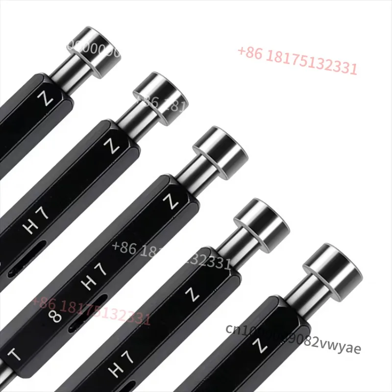 High Accuracy 0.001 Steel GCr15 Double-Headed Plug Gauge Set Measuring Inner/Outer Diameter Hole Inspection API Customization