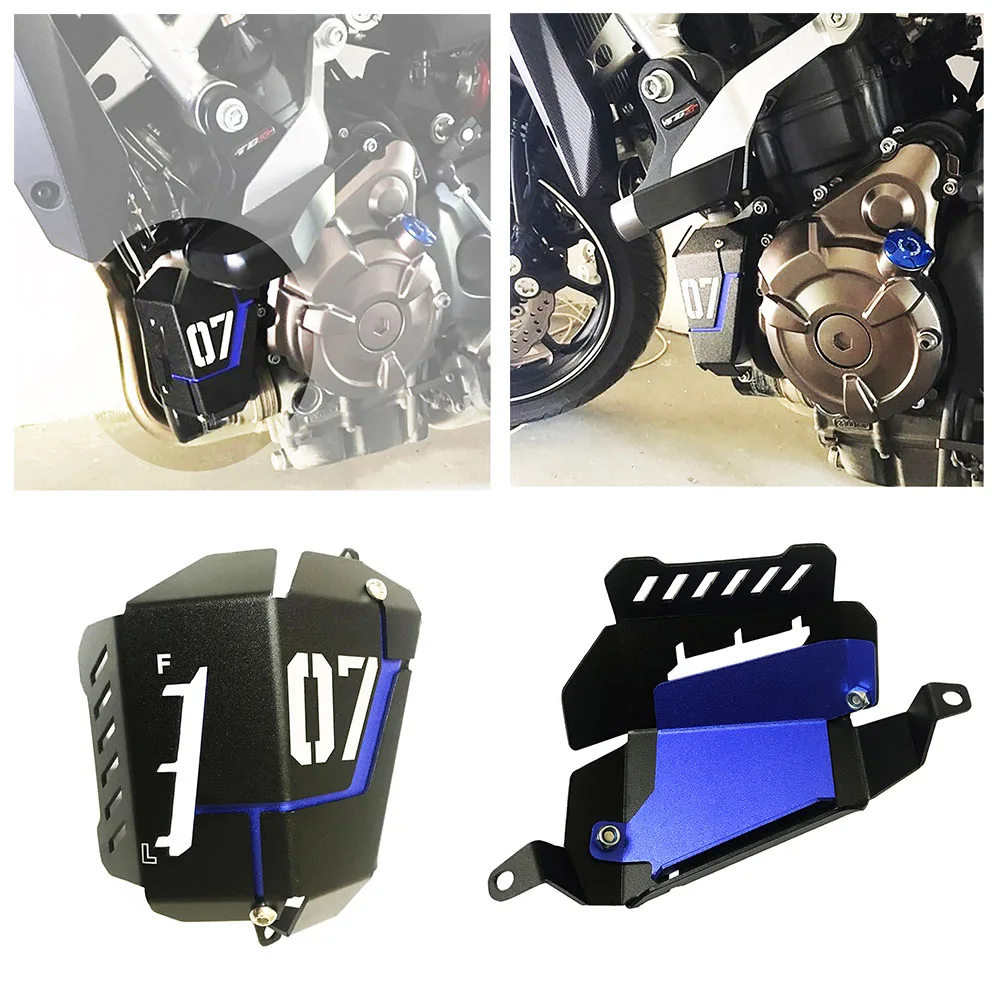 

Fits for Yamaha MT 07 MT07 ABS FZ-07 MT-07 TRACER 700 XSR700 2014-2022 Motorcycle Engine Coolant Recovery Tank Protection Cover