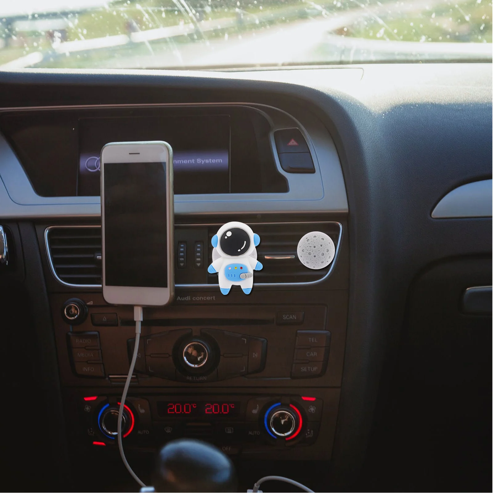 

2 set Car Air Vent Clip Aroma Diffuser Dashboard Ornament Premium Resin Auto Accessory Decorative Air Vent Clip Car Supplies