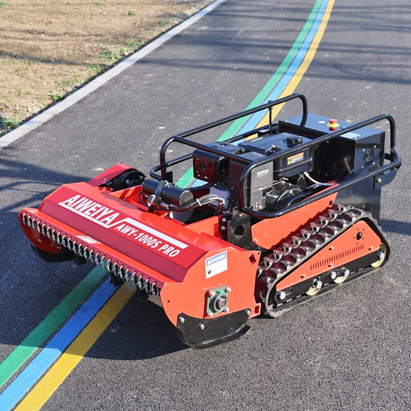 Customized Zero-Turn Four-Stroke Flail Mower – CE EPA Agricultural Smart Mini Remote Robot Lawn Mower