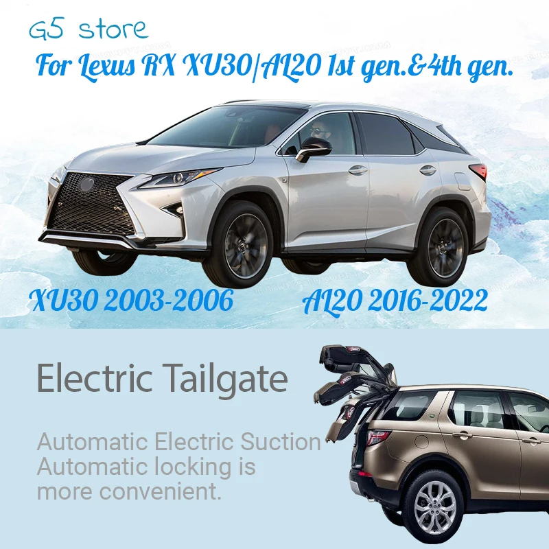 

Power Electrically operated Smart Automatic tailgate modification system For Lexus RX XU30/AL20 1st gen.&4th gen.