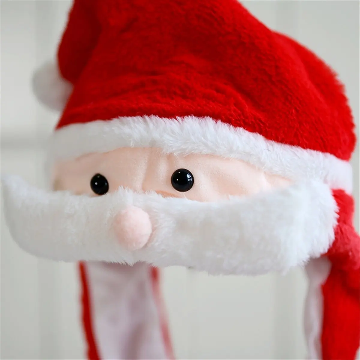 2026 NEW  Santa Claus Hat Headgear Headdress with Moving Ears