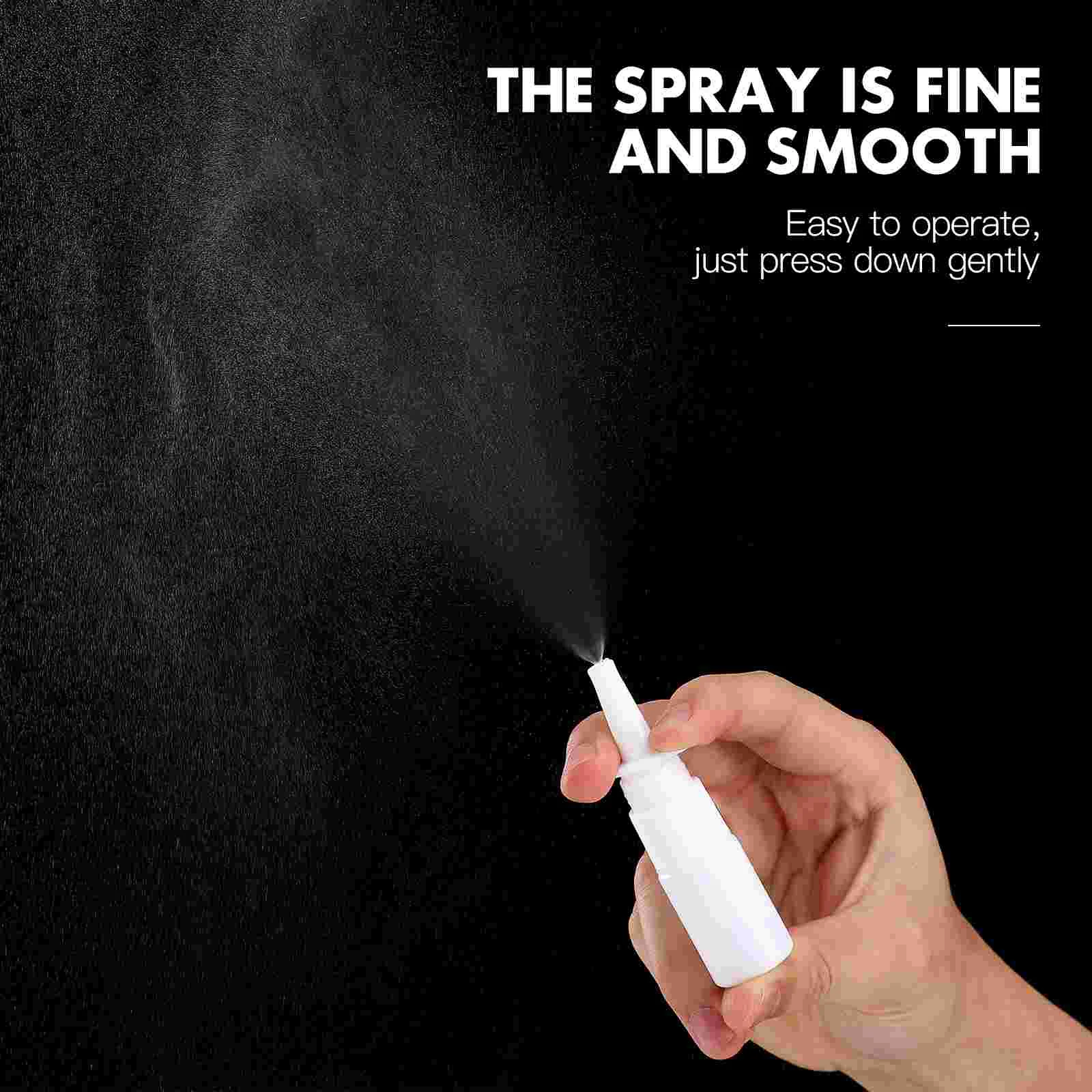 20 Pcs Spray Bottle Mist Sprayer Fine Nasal Misting Bottles Empty Travel Mister