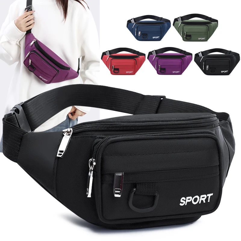 

Men's Waterproof Waist Bag - Large Capacity Outdoor Sports Pack for Phone/Wallet (Durable Wear-Resistant Fanny Pack)