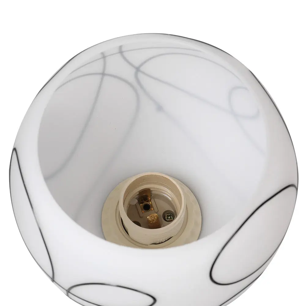 Lámpara Led moderna de cristal para pared, accesorio de iluminación con interruptor para pasillo, porche y dormitorio