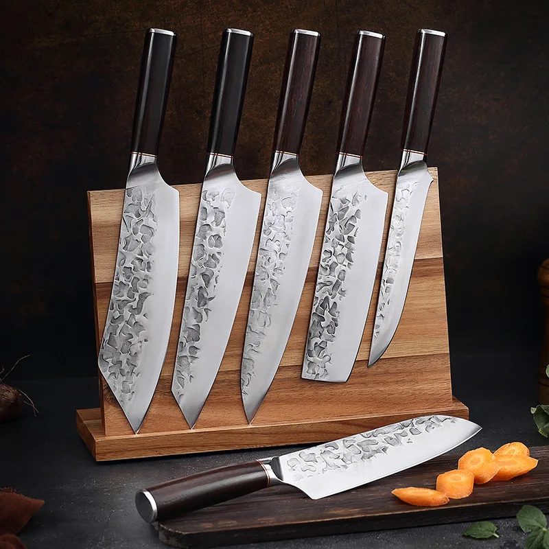 

Kitchen Knives Set Japanese Chef Knife Butcher Knife Meat Sushi Slicing Cutting Tools Hand Forged Cleaver