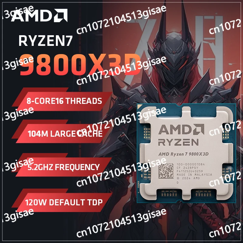 Amd Ryzen 7 9800X3D… - image