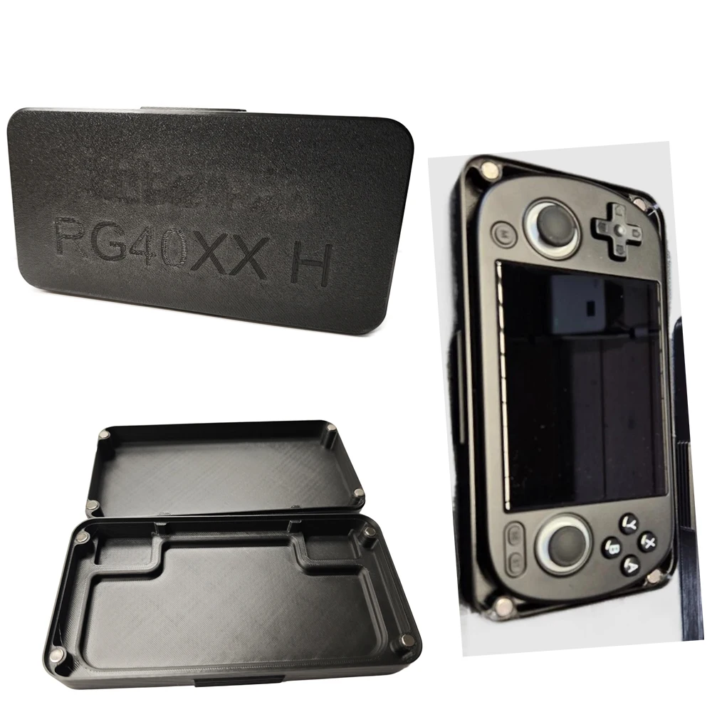 

Protective Case for Anbernic RG40XX H,3D Printing Protective Case Sleeve Shockproof Storage Case Handheld Game Console Accessory