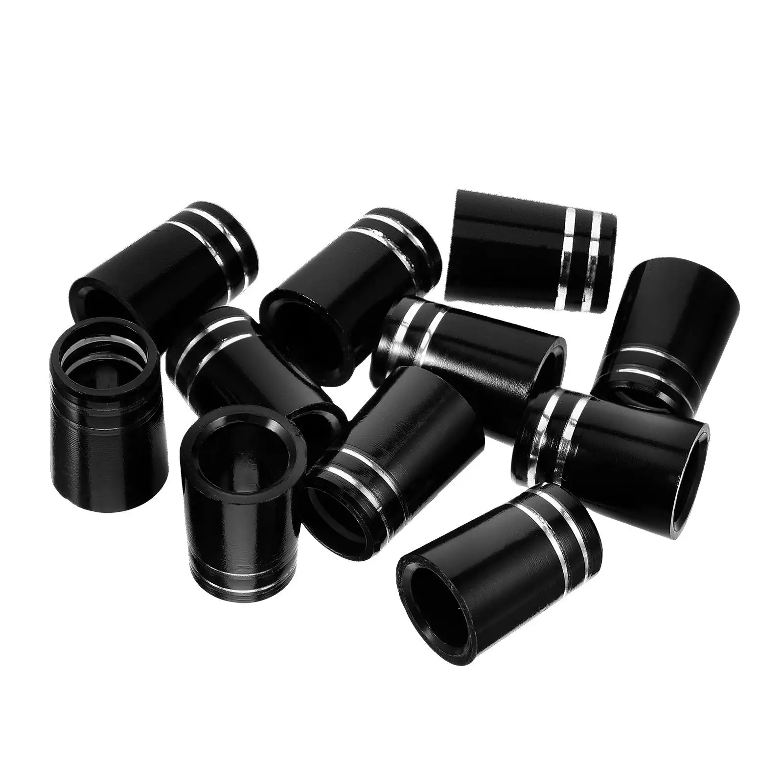 

12 Pcs Golf Club Ferrules Accessories 7# 9.5x19x13.6mm Golfing Supplies Durable Protectors CAP Material Smooth Insertion