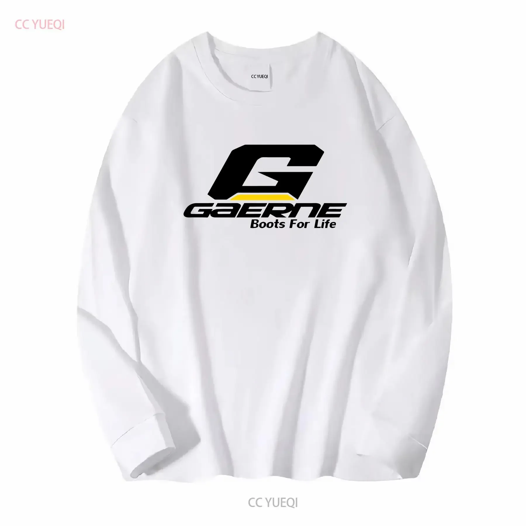 New Gaerne USA Motorcycle Boots Logo T Shirt size S XXL long or short sleeves vintage Washed homme designer clothes Unisex