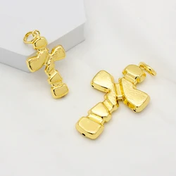 Fashion Female Cross Pendants Necklace for Women Kids Gold Plated Chain Men Punk Party Jewelry
