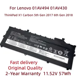 01AV494 01AV430 01AV431 Bateria do laptopa Lenovo ThinkPad X1 Carbon 5. generacji 2017 6. generacji 2018 SB10K97586 SB10K97587 SB10K97588