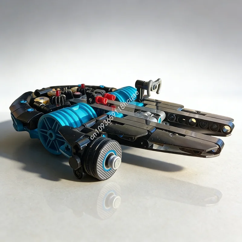 

Набор строительных блоков MOC «Звездный истребитель Миллениум Фолкон», 334 детали, техническая модель, архитектурный конструктор, рождественский подарок, развивающая игрушка