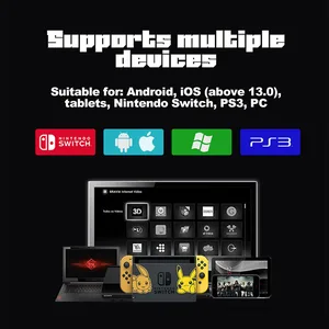 Ipega PG-9777SH gamepad, nintendo anahtarı için bluetooth kulaklık, android, ios, ipad, pc doğrusal denetleyicinin rgb ışık titreşimi uzatılabilir 8 en çok satılan, ípega denetleyici no. 2