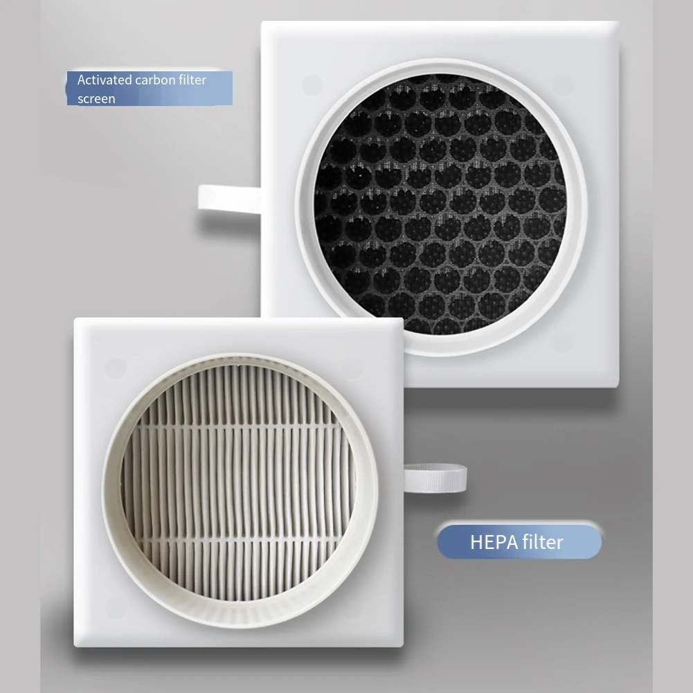 

Duct Air Filter High-Efficiency HEPA Duct Air Filter For PVC And PE Pipes Duct Air Filter Inline Ducting Box Ventilation Filter
