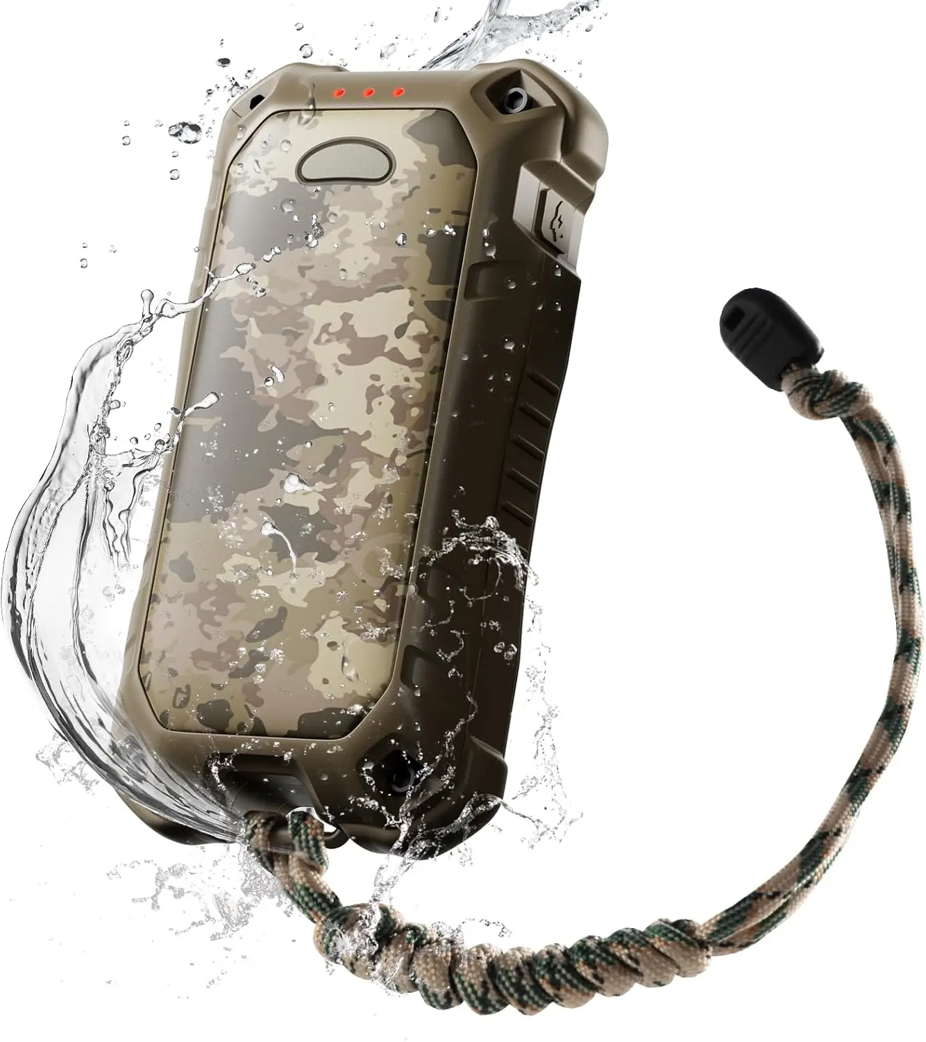 

Rechargeable Hand Warmer 10000mAh, Waterproof IP56, 16H Heat, Torchlight, PD/QC, Winter Outdoor Gift