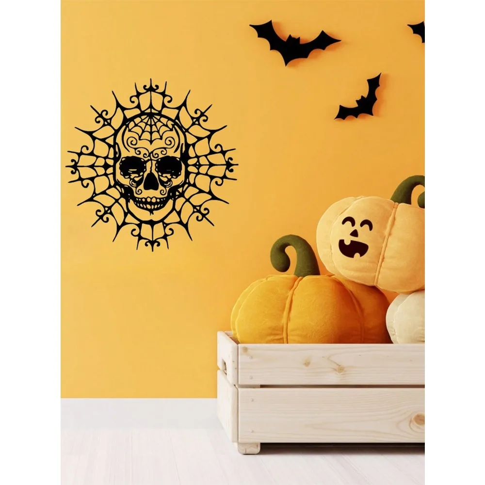 

Metal Skull Wall Art Gothic Home Decor