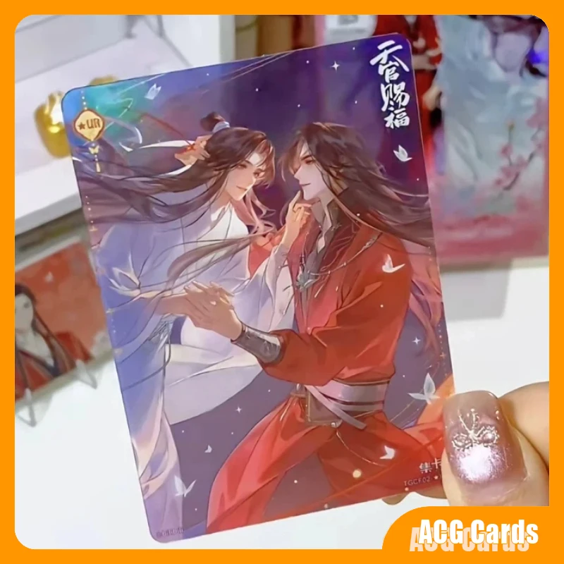 In Stock Tianguan Blessing Four Seasons Card Anime Anniversary Edition Collected Card Blind Box Original Nice Festival Gift Toys view 5