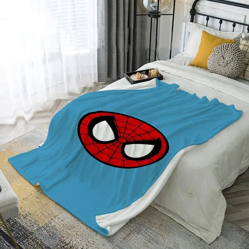 Creative DC Batman Superman The Flash New Cute Creative Cartoon Pattern Office Nap Fashion Soft Skin-Friendly Flannel Blanket