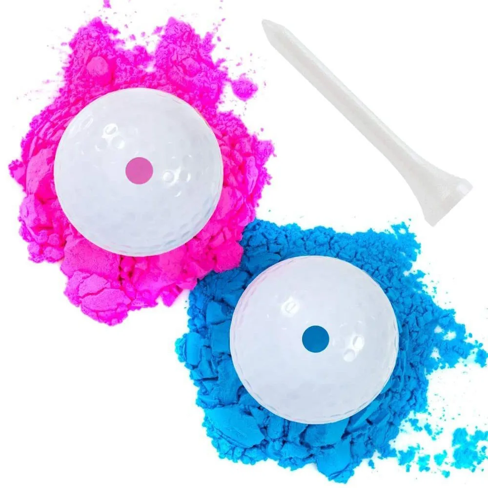 

Gender Reveals Boy or Girl Baby Shower Baseball Golf Basketball Rugby Tennis Atmosphere Props Spray Powder Confetti