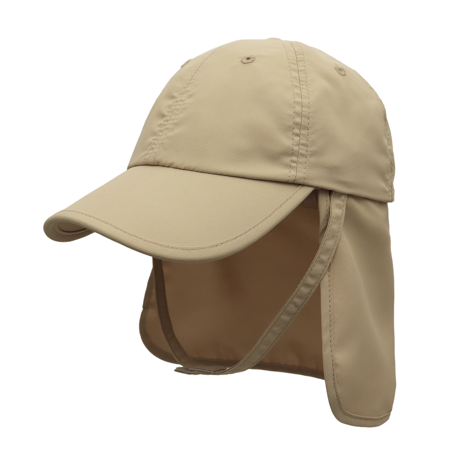 Connectyle Boys Girls Kids Summer UPF 50+ Sun Visor Protection Cap Adjustable Quick Dry Outdoor Fishing Hat with Neck Flap