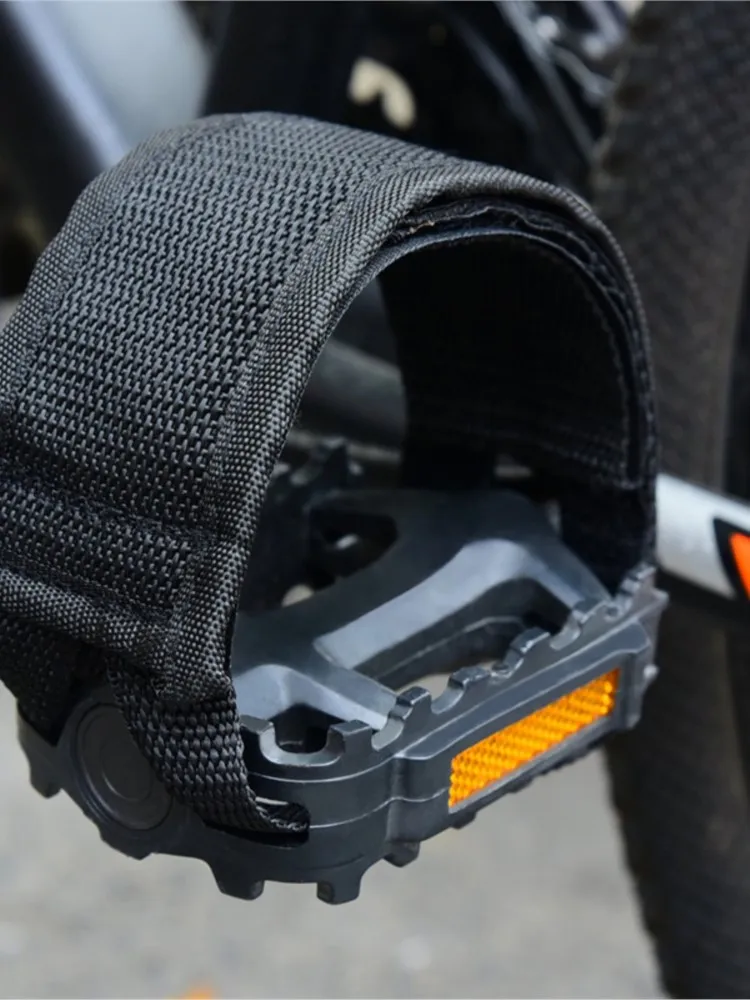 AliExpress DAYLYRIC Bicycle Pedal Straps Nylon Toe Clip Foot Strap Belt Adhesive Bicycle Pedals Fixed Gear Road Bike Parts MTB Accessories