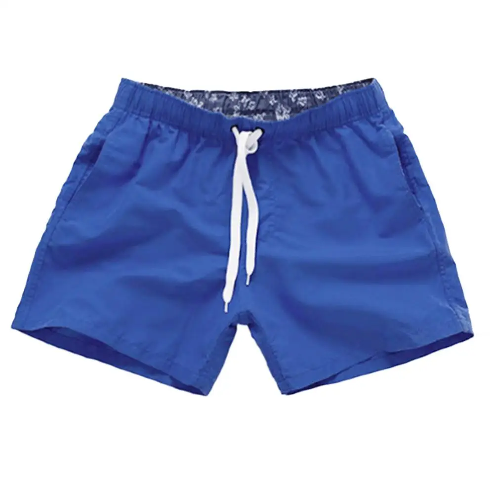 Сплошной цвет, повседневные мужские шорты с завязками на талии, летние пляжные шорты, брюки, мужские плавки на шнурке, спортивная одежда, мужская одежда