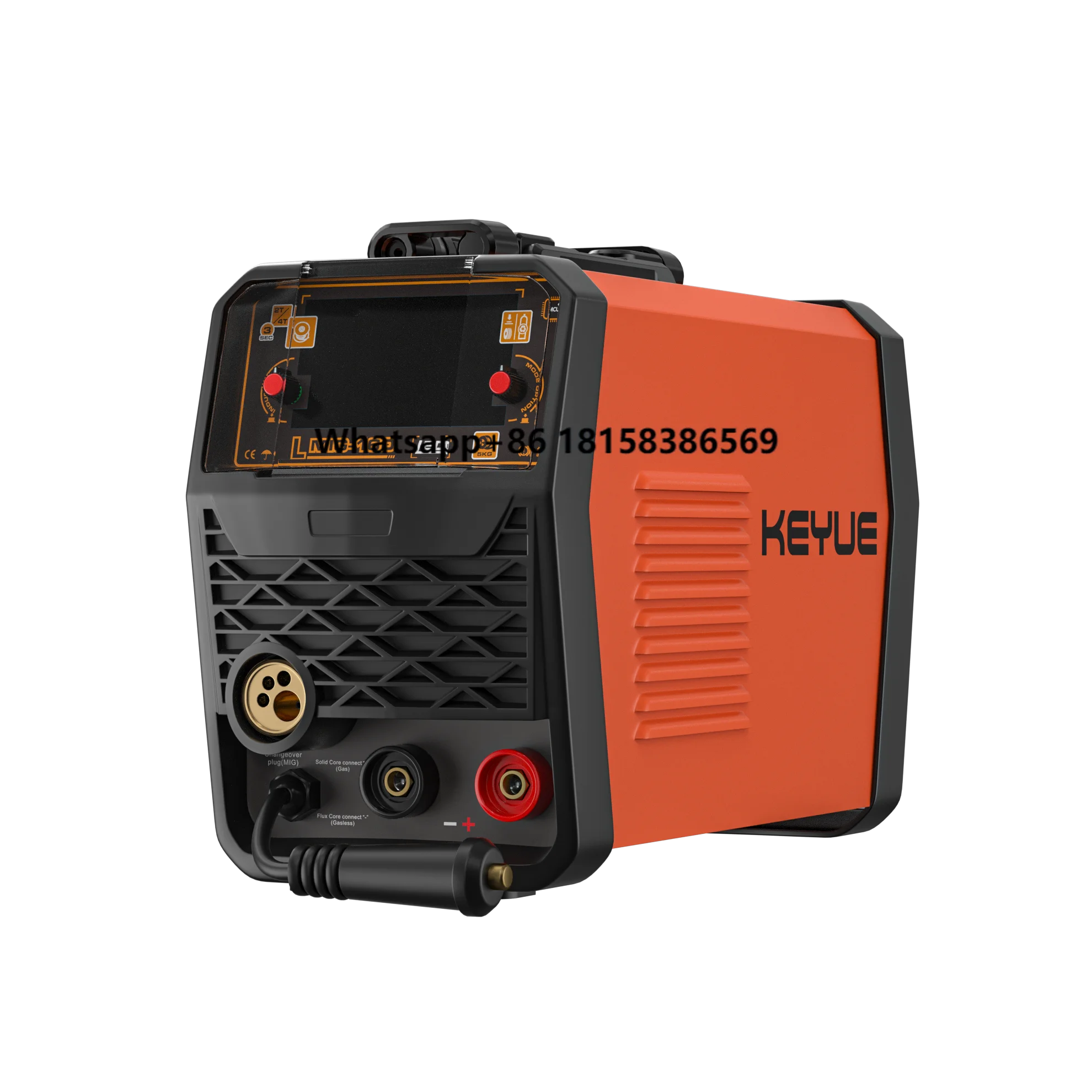 

DC Inverter Electric Small Portable CO2 Gas and Gasless (no Gas) Mig Mma Welder Mig Welding Machine MIG-160