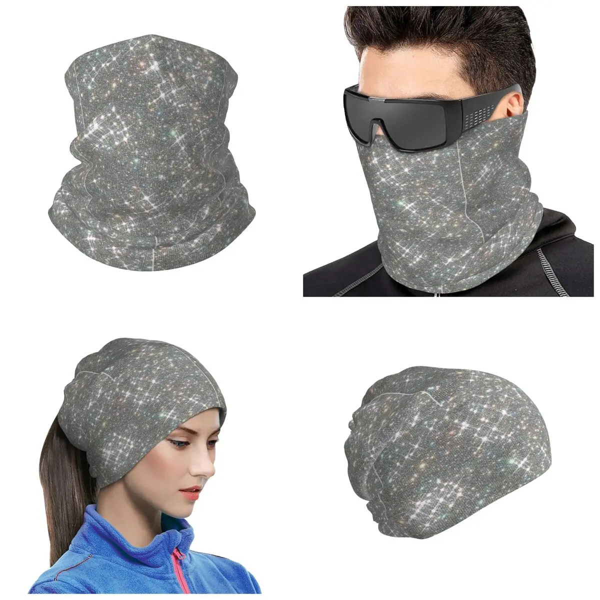 All That Glitters Bandana Neck Gaiter Printed Mask Scarf Cycling Balaclava Unisex Adult Washable