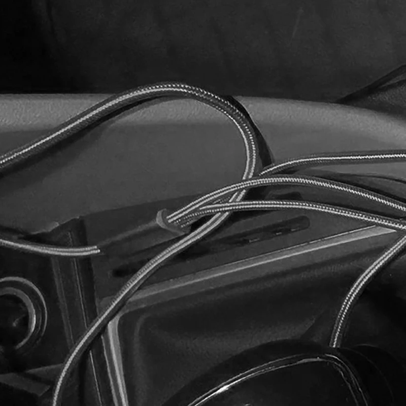 

8Pcs Car Interior Cable Line Sleeve Protector Universal Hidden Wire Cover Clips Data Cable Organizer Clamp Accessories