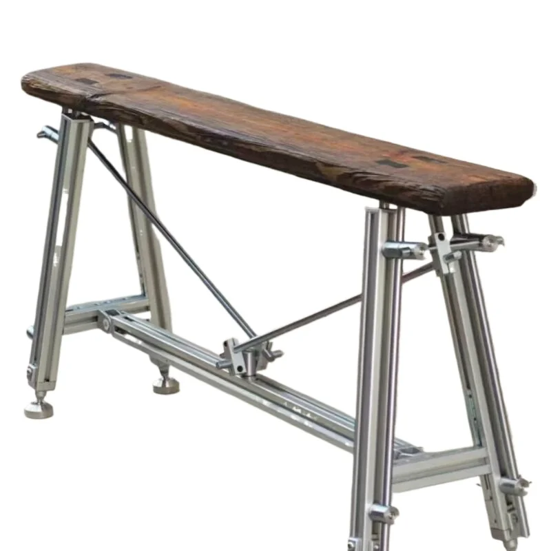 Aluminum birch ocean board bench, coffee shop camping simple bench