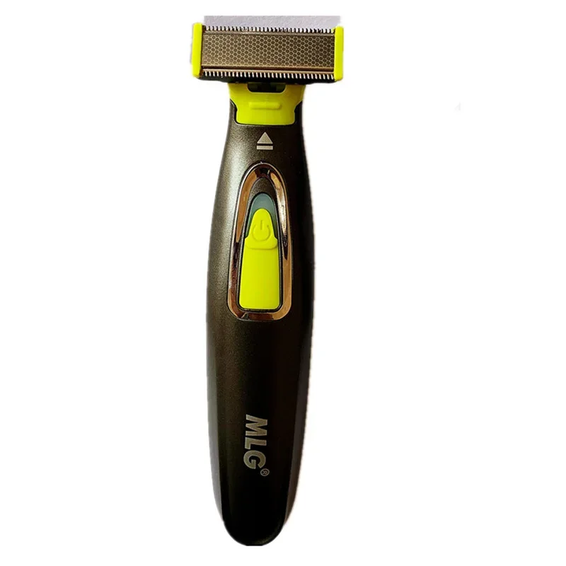 MLG-Afeitadora eléctrica lavable y recargable para hombre, máquina de afeitar para Barba, recortadora corporal, limpieza facial, cortadora de pelo