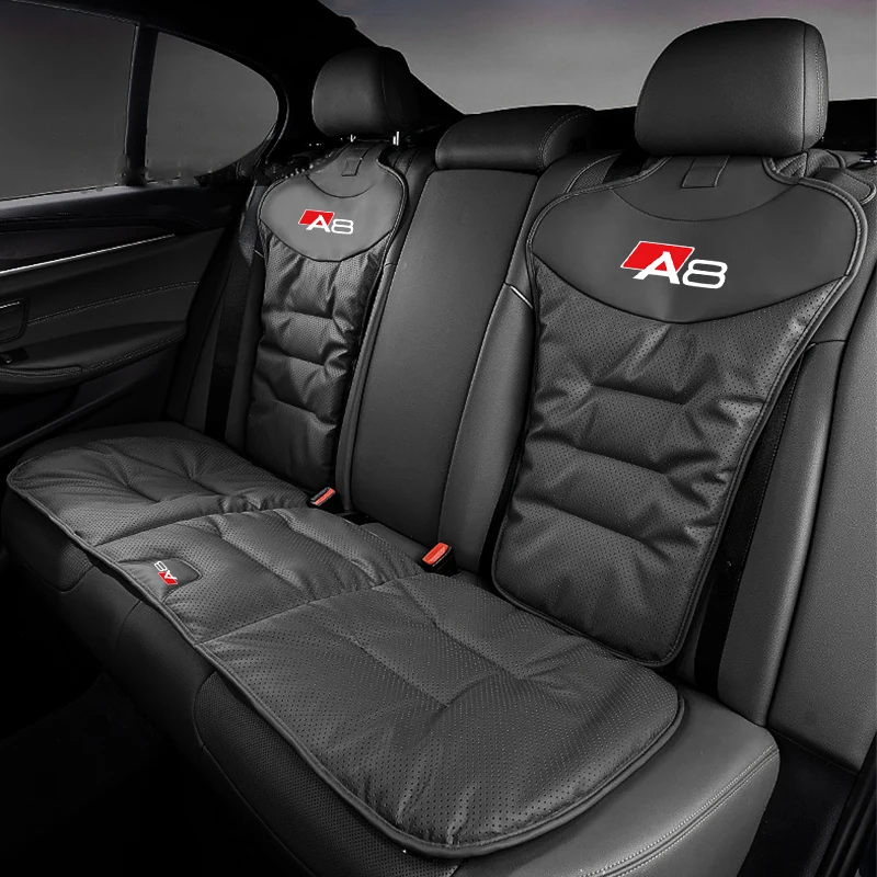 لأودي A8 D3 D4 D5 D2 4H وسادة مقعد السيارة المقعد الخلفي مسند الظهر الغطاء الواقي أفخم غطاء وسادة مقعد مريح #4