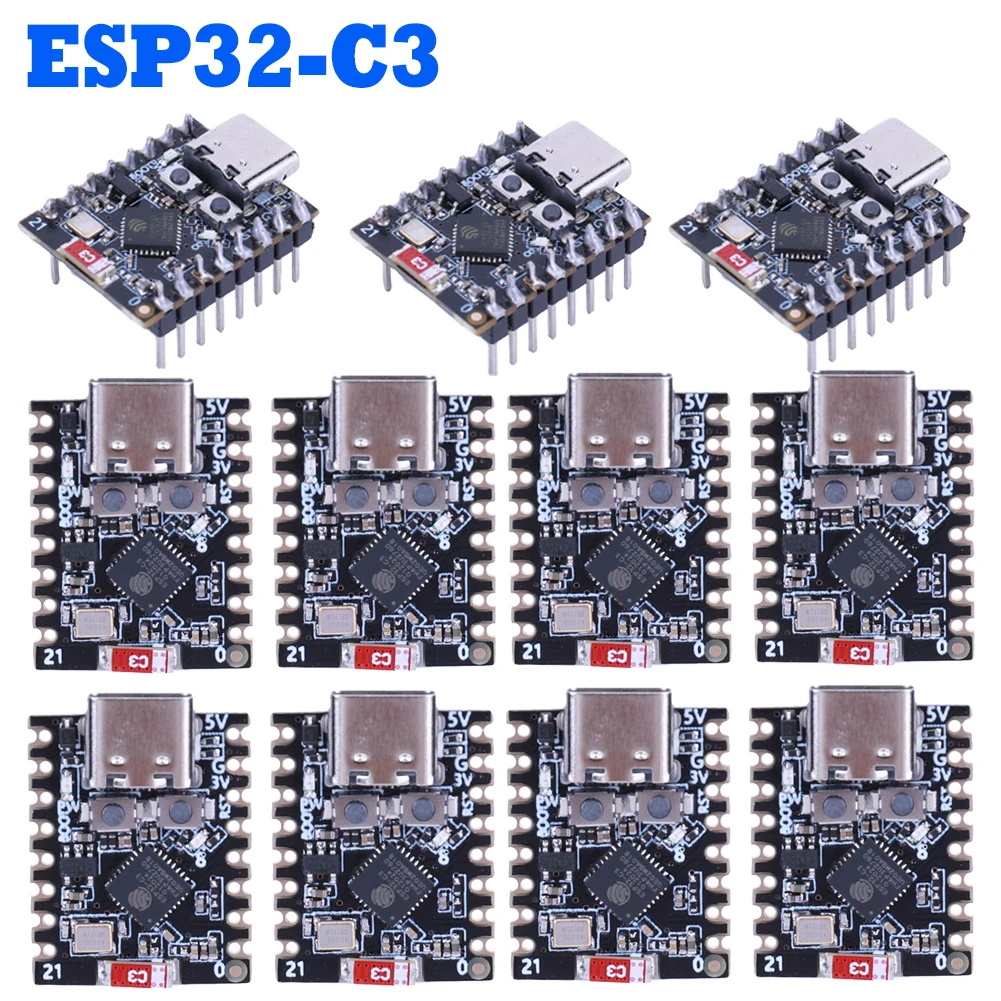 ESP32-C3 Development Board ESP32 C3 Super Mini WiFi Bluetooth-Compatible Board Development Board CORE Board Compatible Arduino