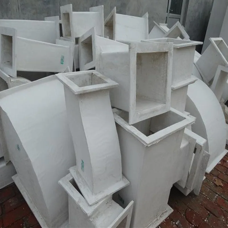 Non-combustible inorganic FRP ventilation pipe, corrosion-resistant basement garage large-diameter smoke-proof FRP ventilation p