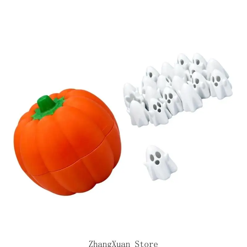 Halloween-Geistfiguren und geriffelter Behälter Set für saisonale Partys, 3 x – Detail 10